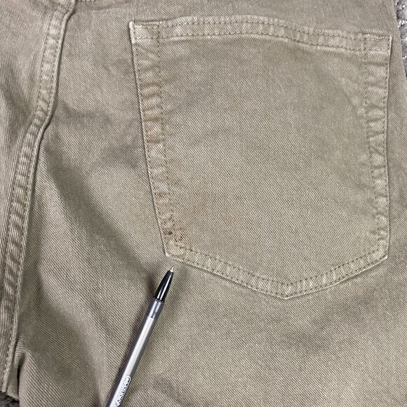 J. CREW 770 Stretch Jeans Straight Men's 32 x 32 Measures 32 x 30.5 Olive Green - Picture 5 of 14